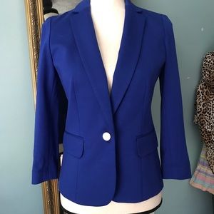 Royal Blue Blazer - Banana Republic